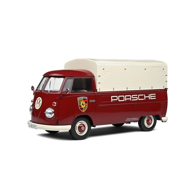 Solido 1/18 1950 Volkswagen T1 Pick Up *Porsche Service*, red/white