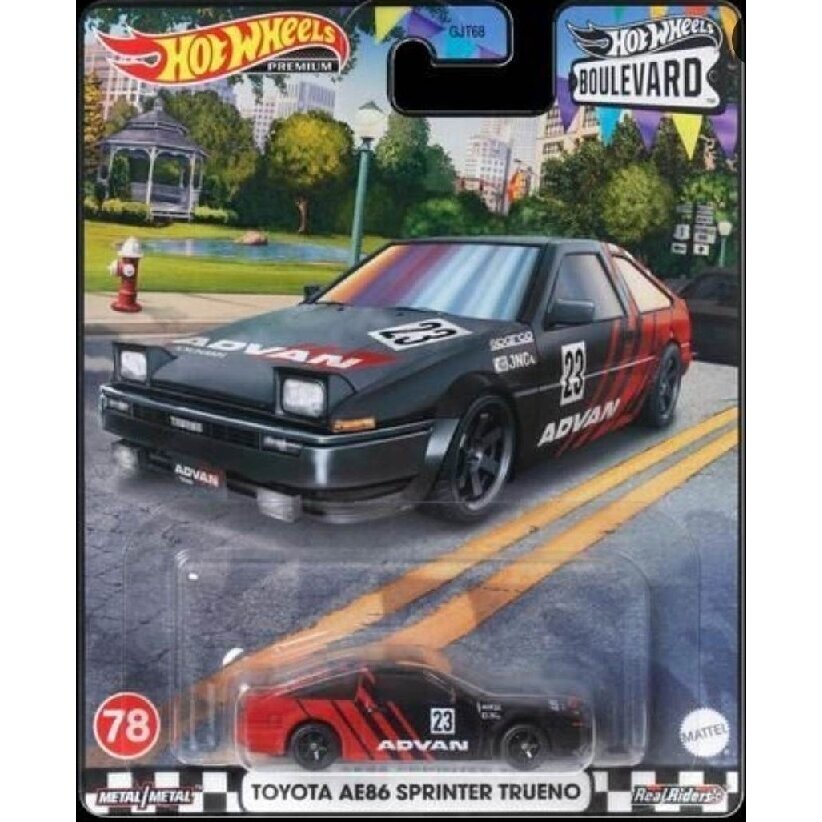 Hot Wheels Premium Boulevard Toyota AE86 Sprinter Trueno