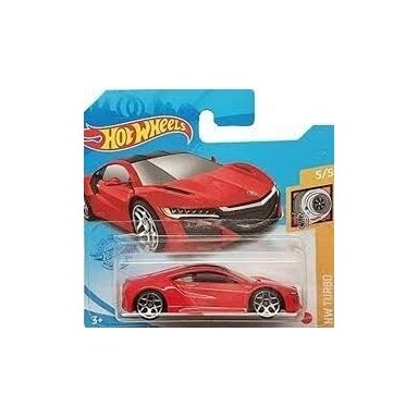 Hot Wheels RED '17 Acura NSX Short Card Hot Wheels RED '17 Acura NSX Short Card