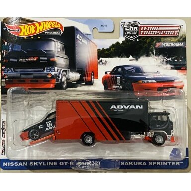 Hot Wheels Premium Team Transport Sakura Sprinter *Advan* & Nissan Skyline GT-R Hot Wheels Premium Team Transport Sakura Sprinter *Advan* & Nissan Skyline GT-R