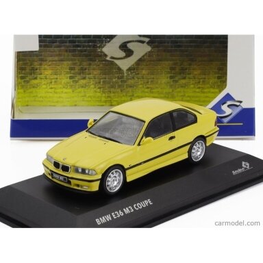 Solido 1/43 1999 BMW M3 (E36), yellow