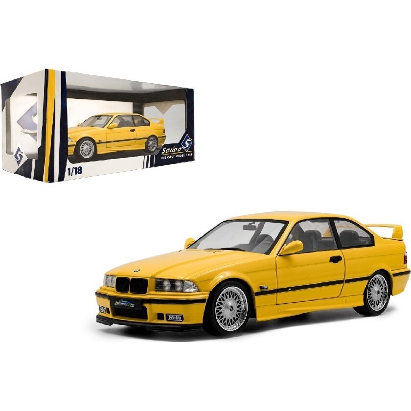 Solido Modeliukas 1/18 1991 BMW M3 (E36) Coupe Solido Works, yellow Solido Modeliukas 1/18 1991 BMW M3 (E36) Coupe Solido Works, yellow