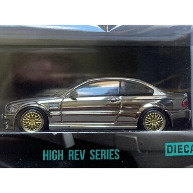Stance Hunters BMW E46, gray chrome
