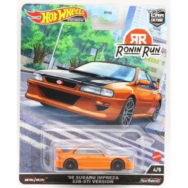 Hot Wheels Premium Subaru Impreza WRX STi 22B* Hot Wheels Premium Subaru Impreza WRX STi 22B*