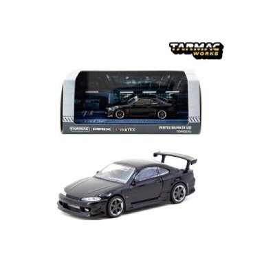Tarmac Works Modeliukas VERTEX Nissan Silvia (S15) TONNDERU, black (yra Sandėlyje) Tarmac Works Modeliukas VERTEX Nissan Silvia (S15) TONNDERU, black (yra Sandėlyje)
