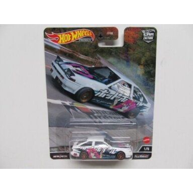 Hot Wheels Premium Mountain Drifters Toyota AE86 Sprinter Trueno 1/10 Hot Wheels Premium Mountain Drifters Toyota AE86 Sprinter Trueno 1/10