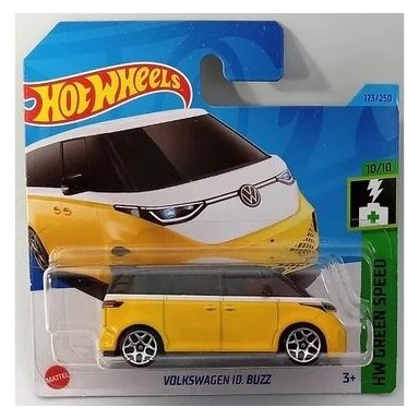 Hot Wheels VOLKSWAGEN ID BUZZ yellow HW Green Speed Series