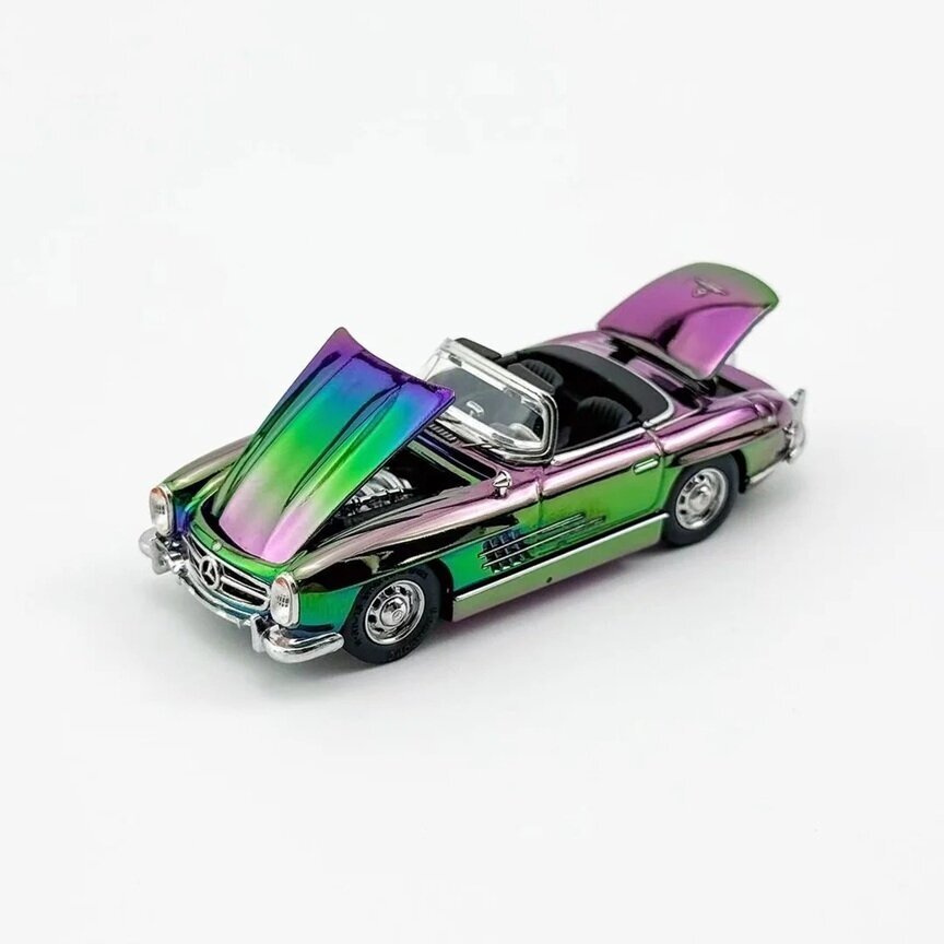 YS Models Modeliukas 1/64 Mercedes-Benz 300sl, chameleon opening hood, trunk and roof YS Models Modeliukas 1/64 Mercedes-Benz 300sl, chameleon opening hood, trunk and roof
